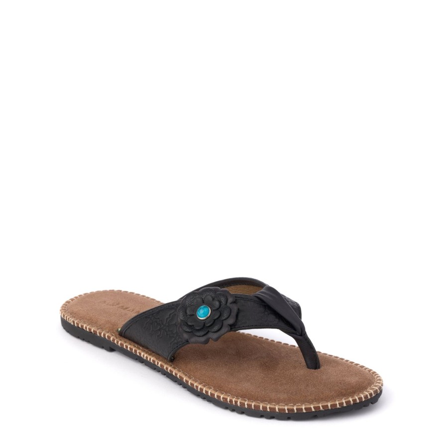 Women Manitobah Mukluks Shoes & Sandals | Wasaga Flip Flop