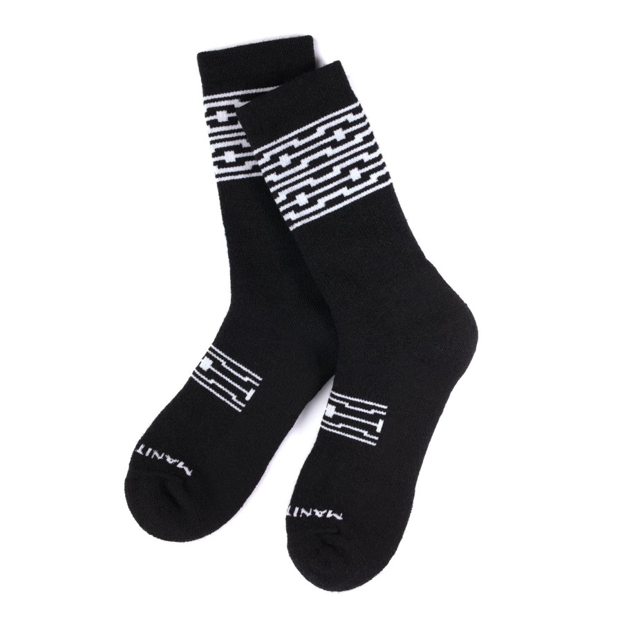 Women Manitobah Mukluks Socks | Tail Of The Raven Sock