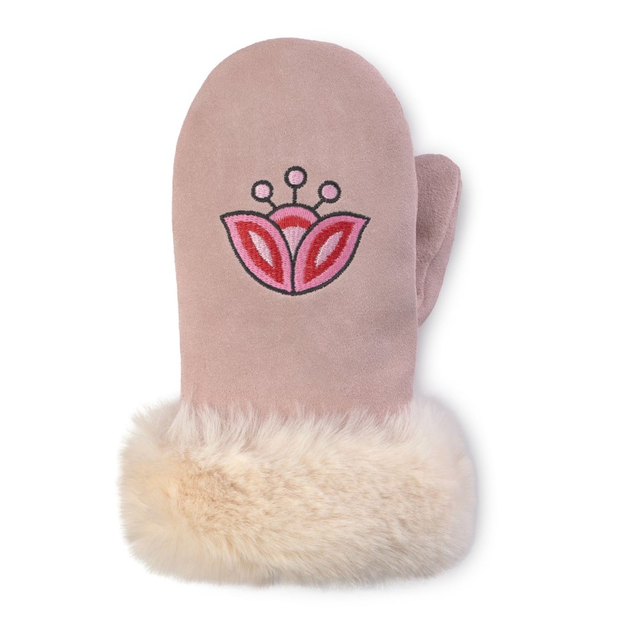 Women Manitobah Mukluks Mitts & Gloves | Kids Tulip Mittens