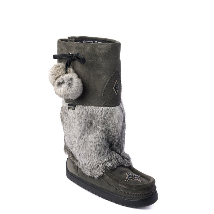 Women Manitobah Mukluks Waterproof Boots | Waterproof Adjustable Snowy Owl