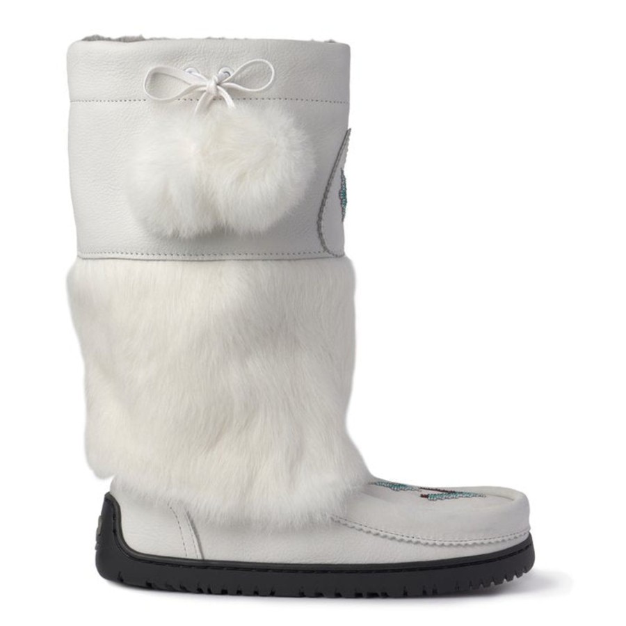 Women Manitobah Mukluks Winter Boots | Spirit Mukluk White