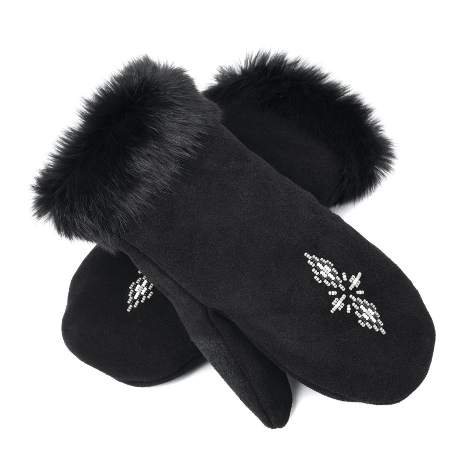 Women Manitobah Mukluks Mitts & Gloves | Mitt