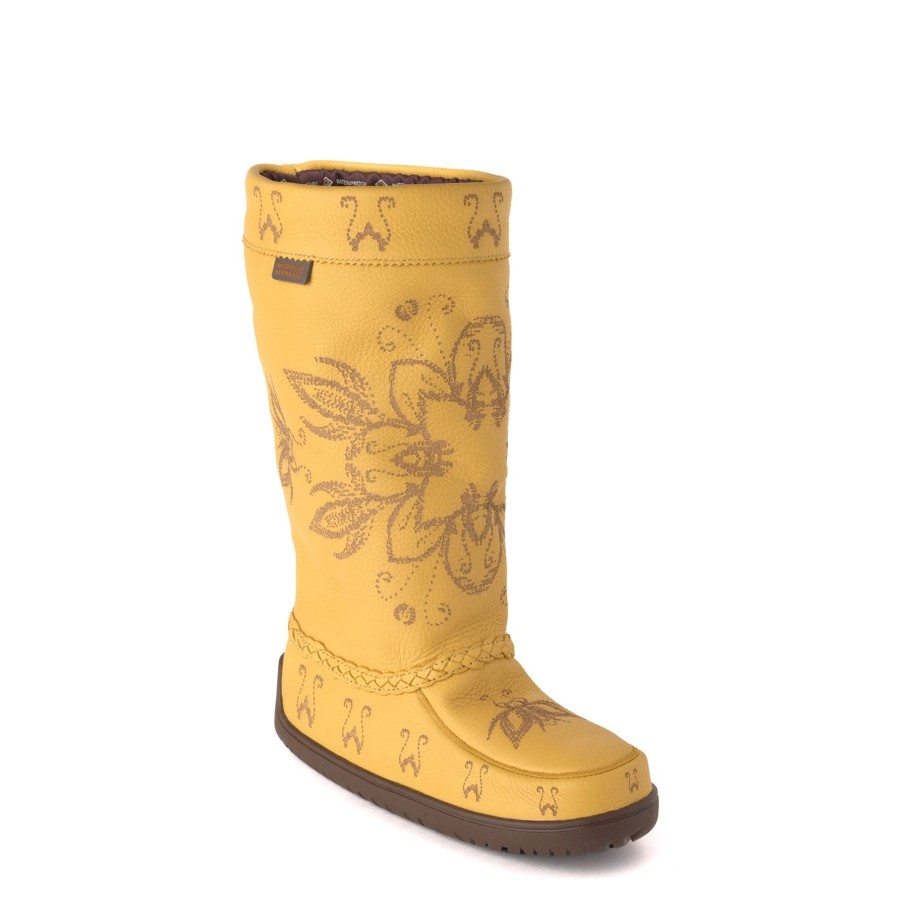 Women Manitobah Mukluks Classic Mukluks | Bruderer Tamarack Yellow